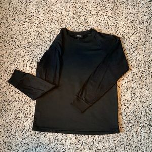 A.P.C. Rue Madame Paris Black Sweater
